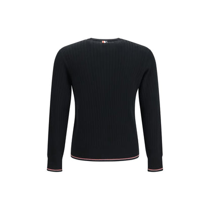 Thom Browne Black Wool Oves Aries Sweatshirt