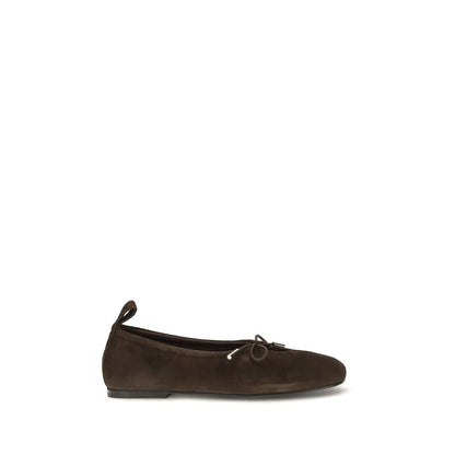 Alohas Brown Goatskin Ballet Flats