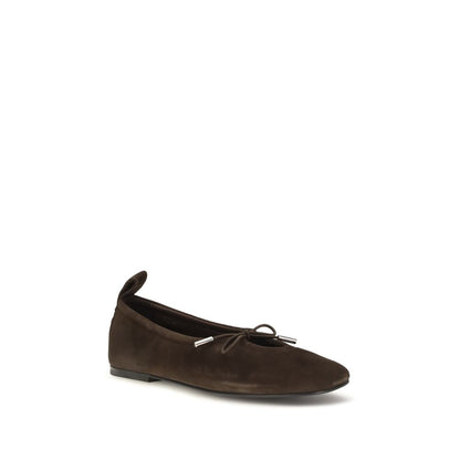 Alohas Brown Goatskin Ballet Flats