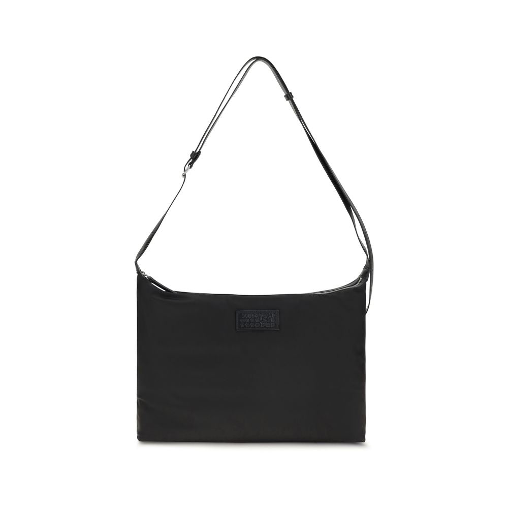 MM6 Black Polyamide Shoulder Bag