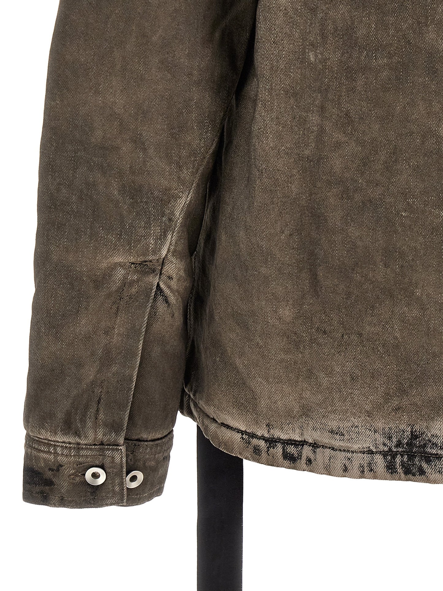 DRKSHDW Gray Cotton Denim Jacket