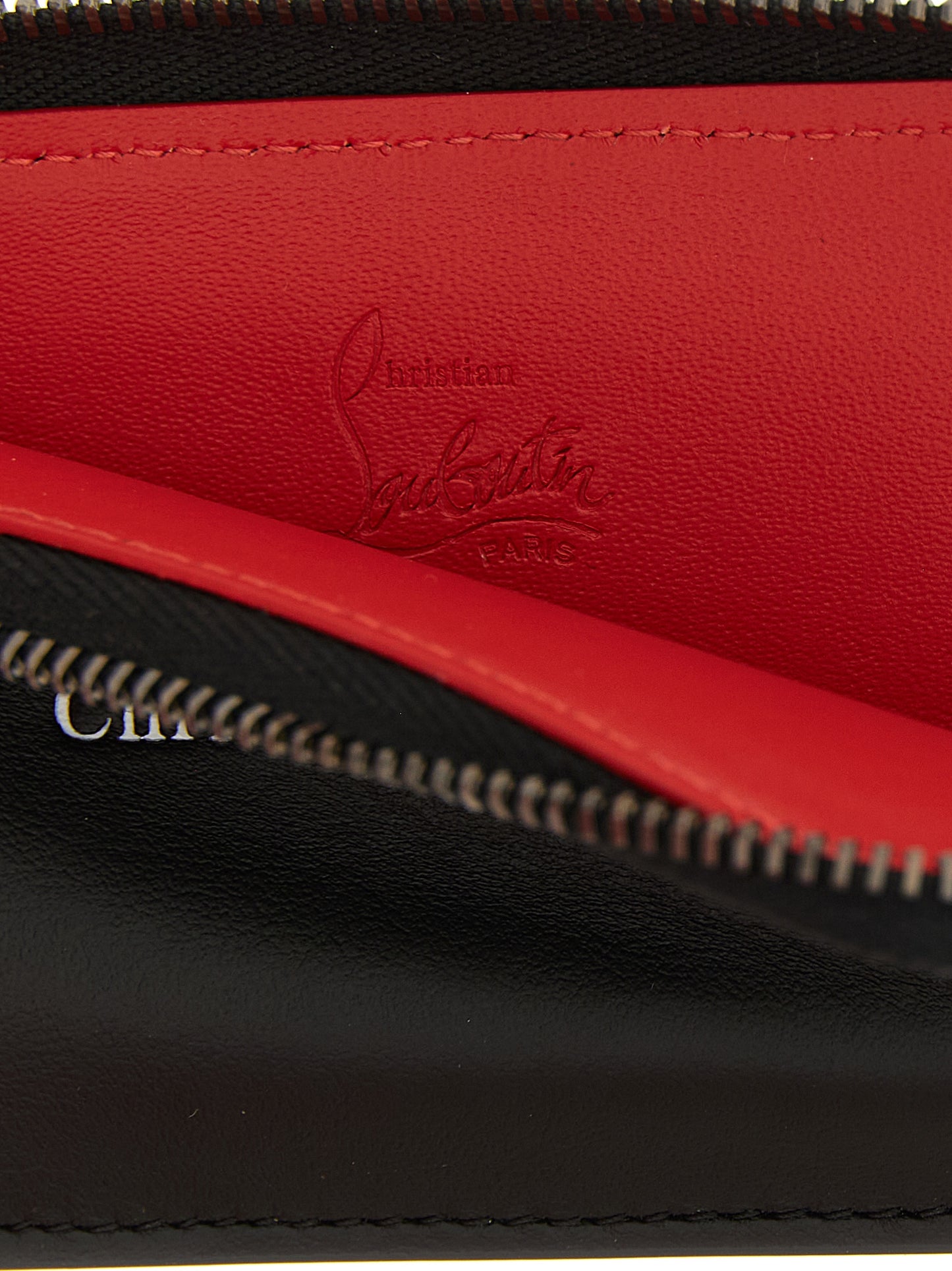 Christian Louboutin Black Calfskin Cardholder