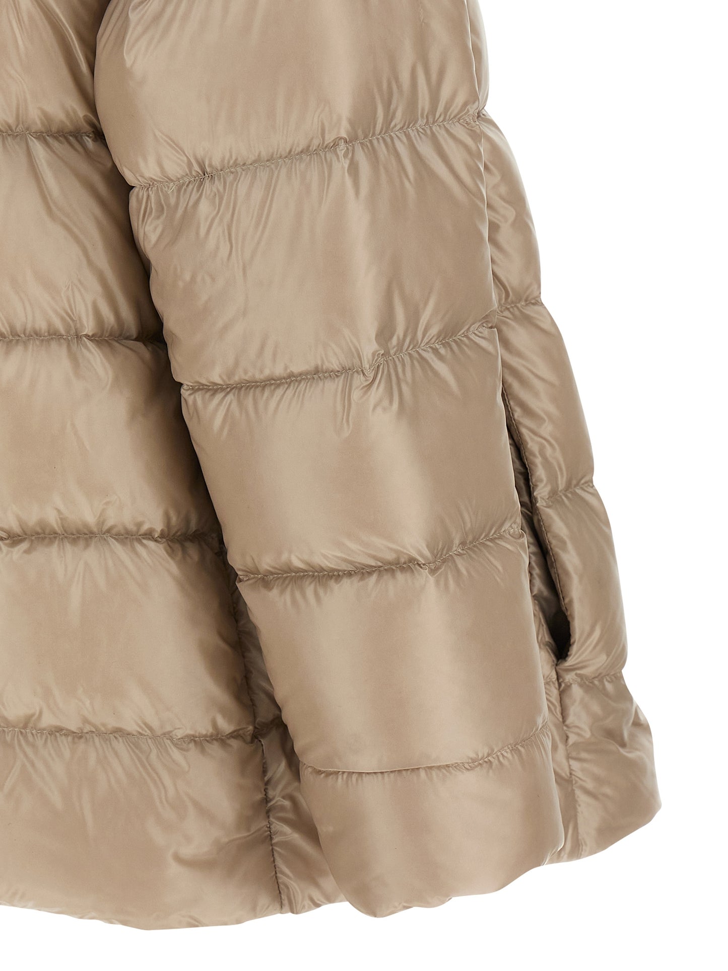 Herno Beige Polyamide Full-Length Jacket