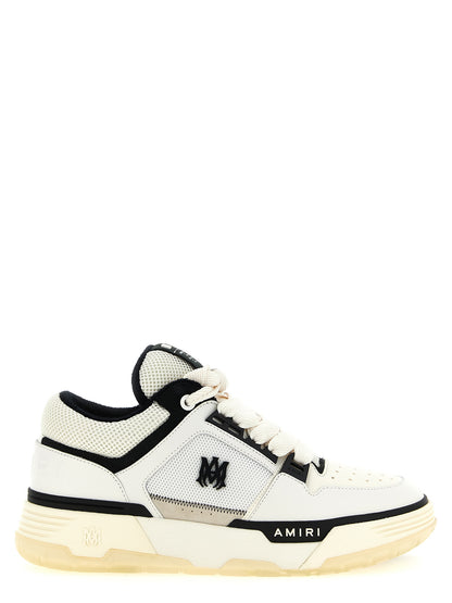 Amiri Bicolor Calfskin Athletic Sneakers