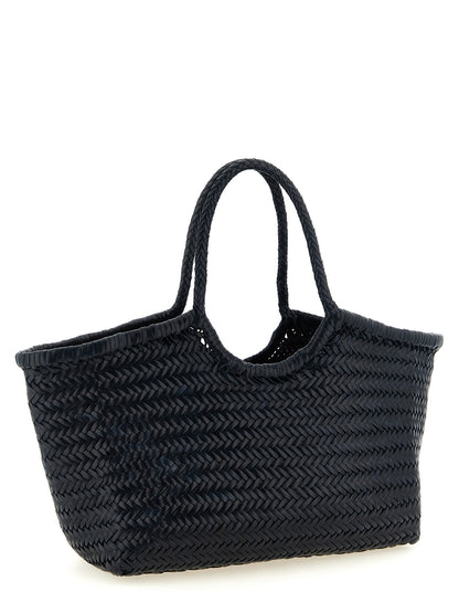 Dragon Diffusion Blue Cowhide Shoulder Bag