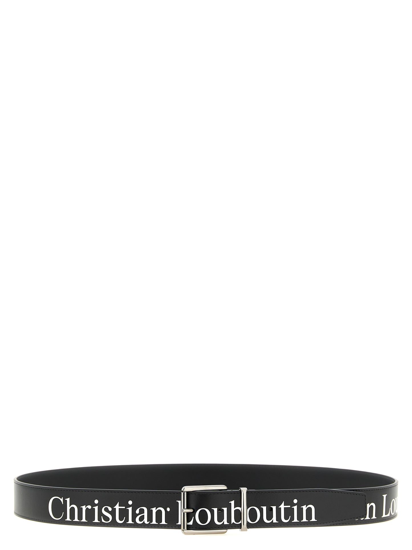 Christian Louboutin Black Calfskin Regular Belt