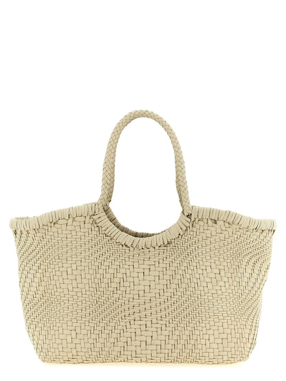 Dragon Diffusion White Calfskin Shoulder Bag