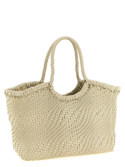 Dragon Diffusion White Calfskin Shoulder Bag
