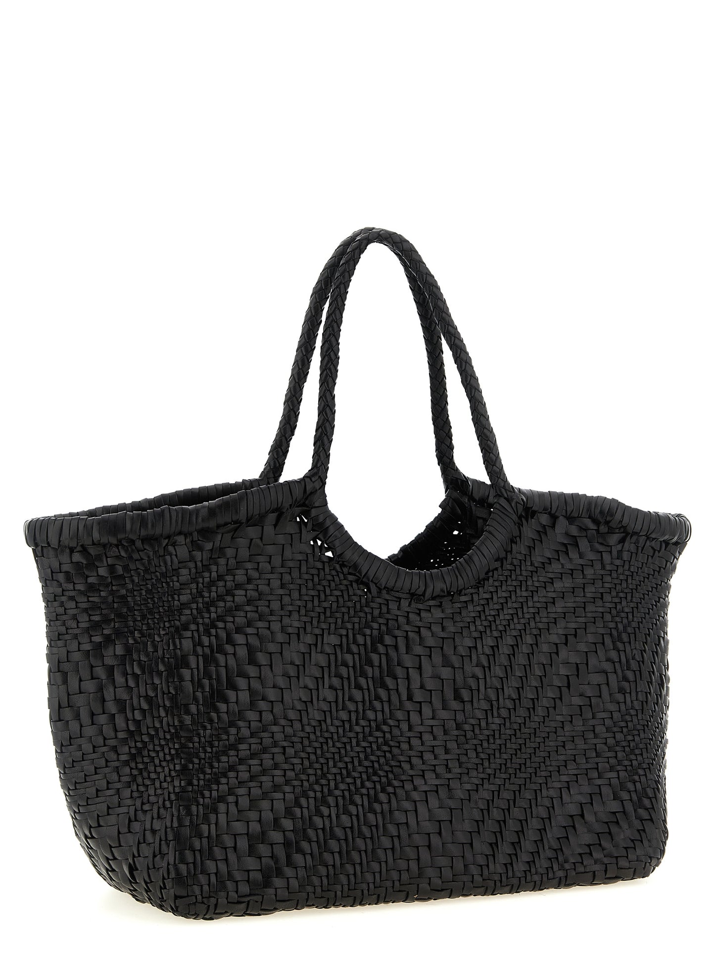 Dragon Diffusion Black Calfskin Shoulder Bag