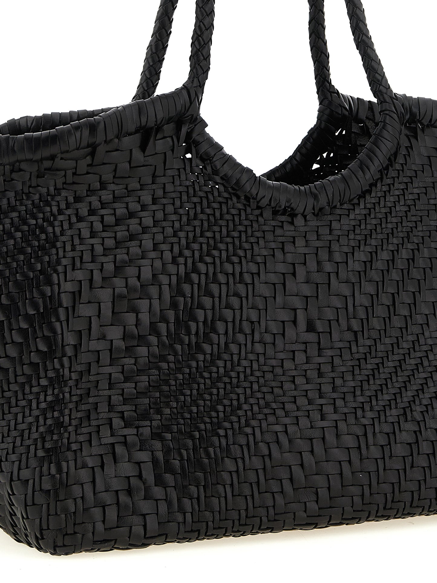 Dragon Diffusion Black Calfskin Shoulder Bag