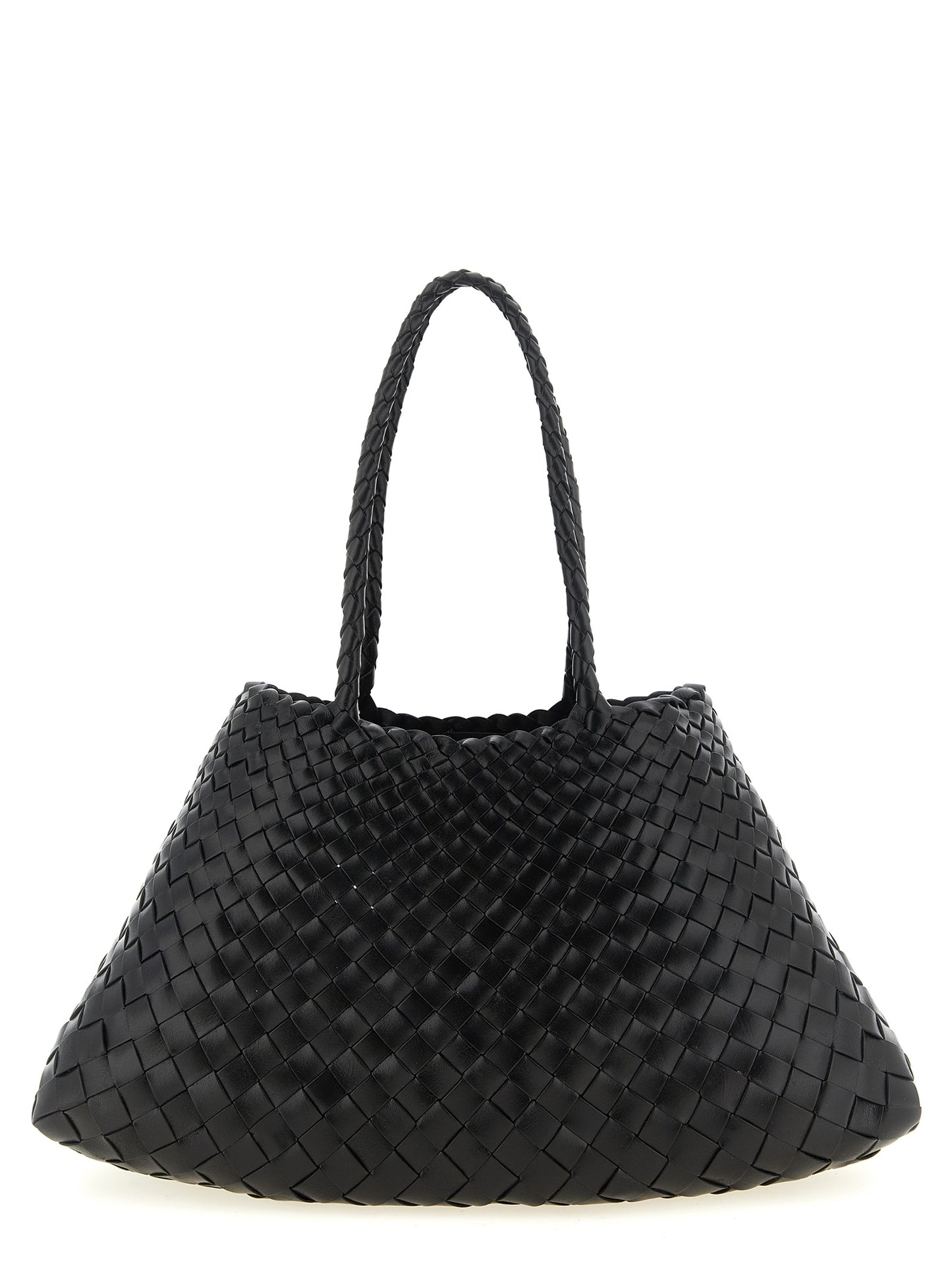 Dragon Diffusion Black Calfskin Shoulder Bag