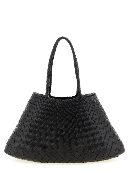 Dragon Diffusion Black Calfskin Shoulder Bag