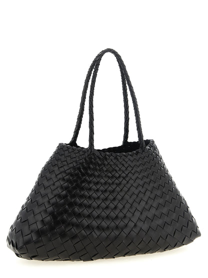 Dragon Diffusion Black Calfskin Shoulder Bag