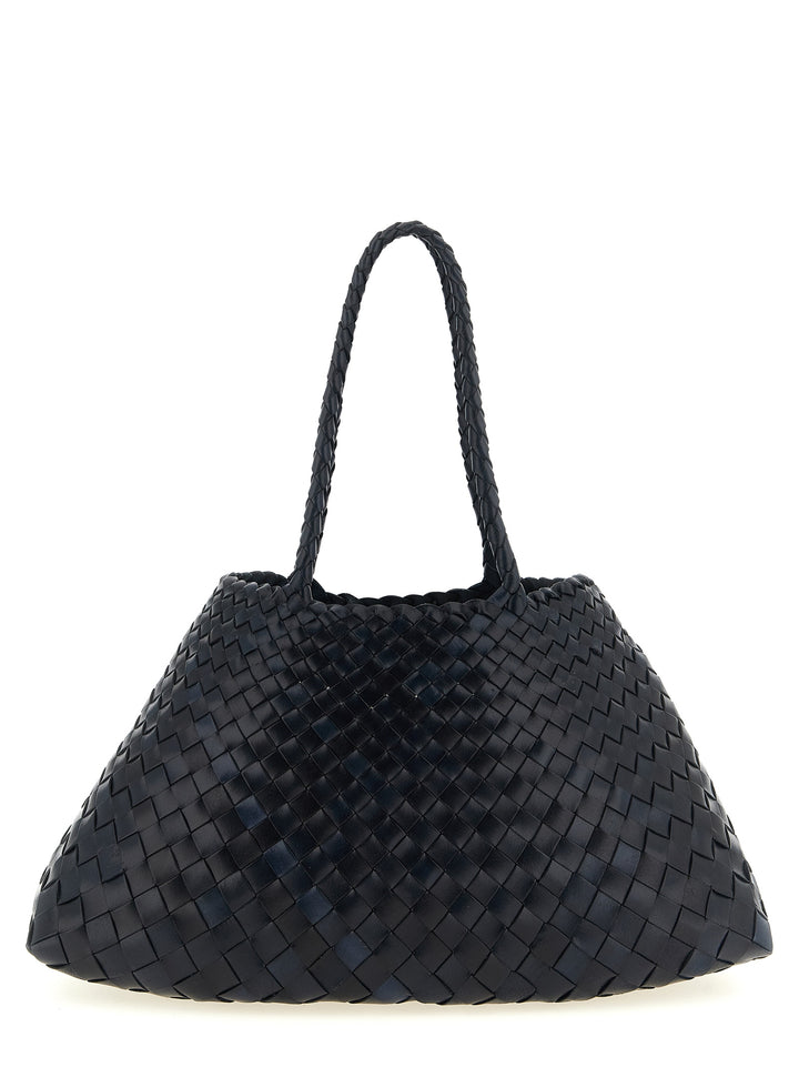 Dragon Diffusion Blue Calfskin Shoulder Bag