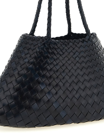 Dragon Diffusion Blue Calfskin Shoulder Bag