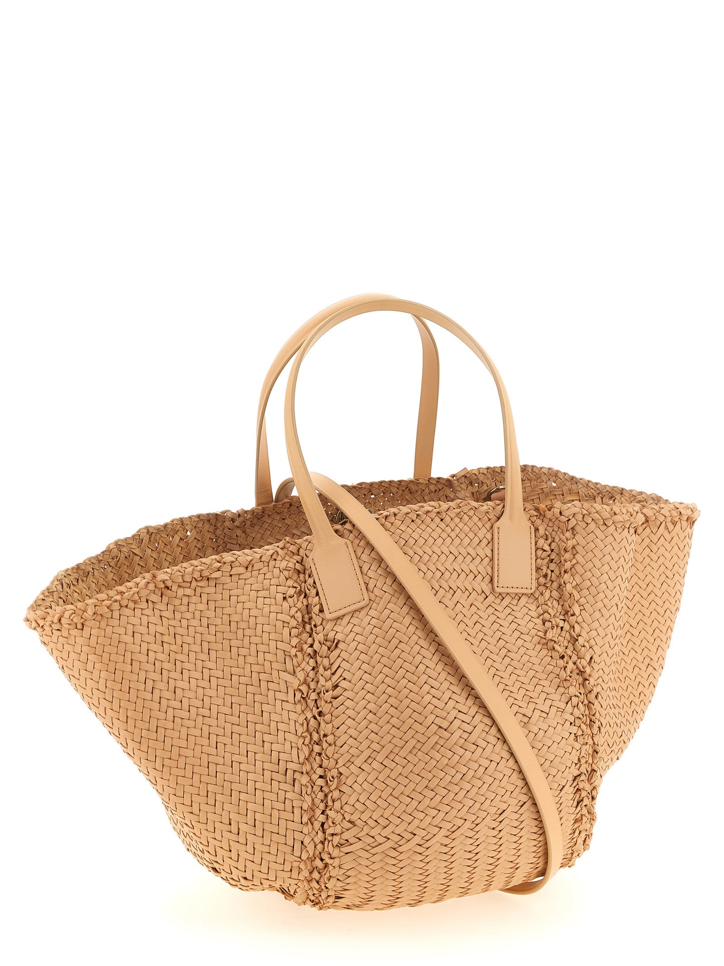 Dragon Diffusion Beige Calfskin Handbag