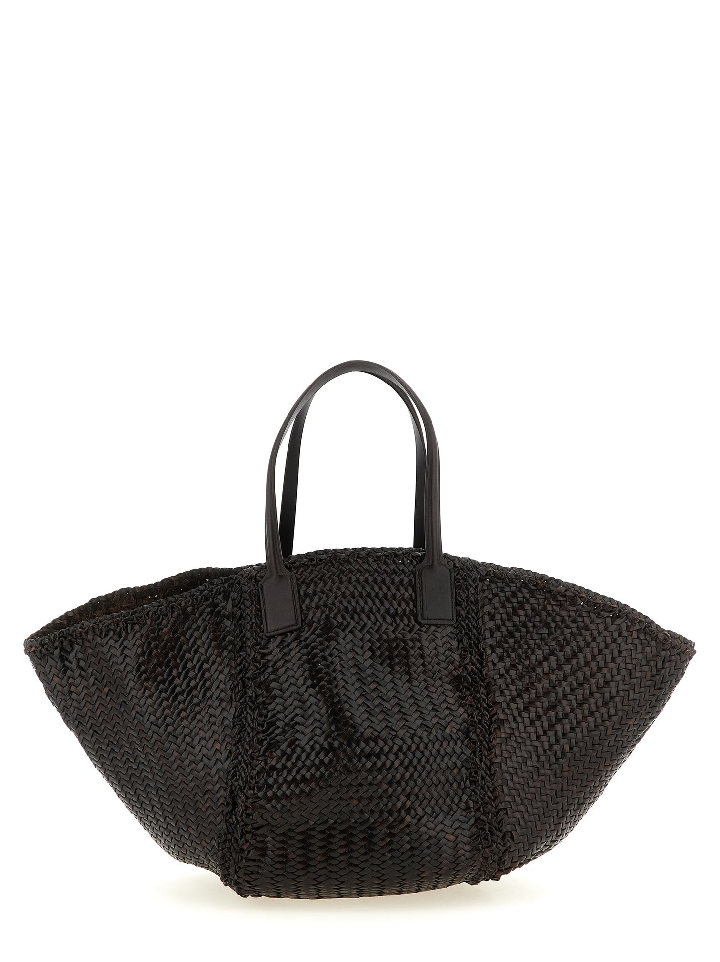 Dragon Diffusion Brown Calfskin Tote Bag