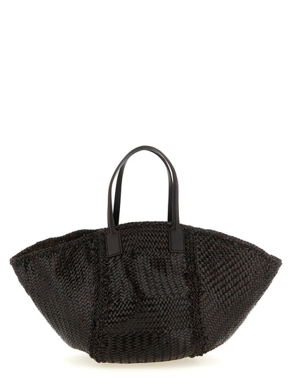 Dragon Diffusion Brown Calfskin Tote Bag