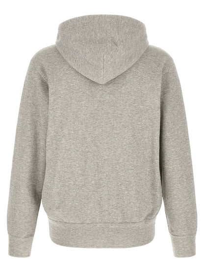 Comme Des Garçons Play Gray Cotton Cardigan