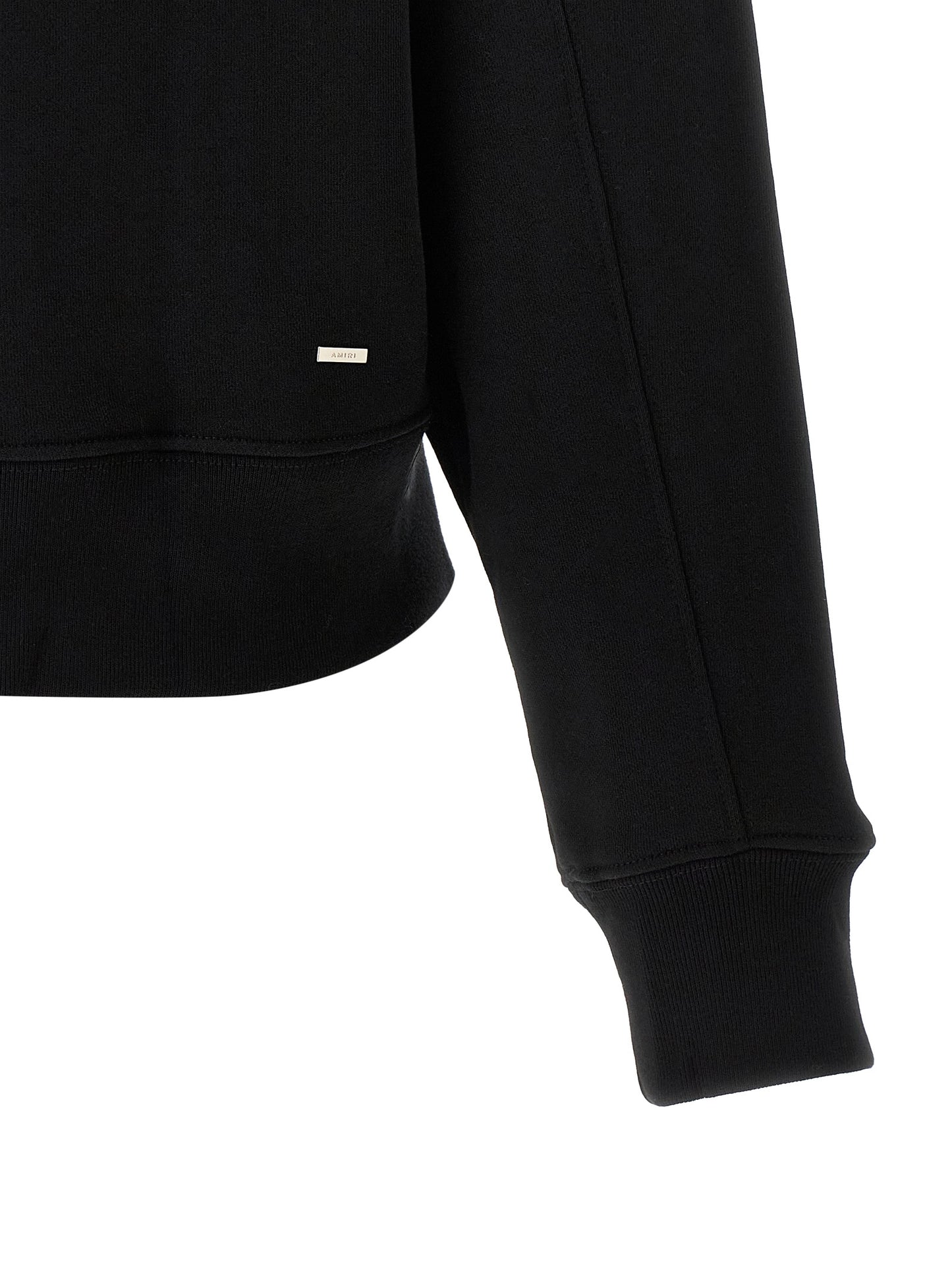Amiri Black Cotton Sweatshirt