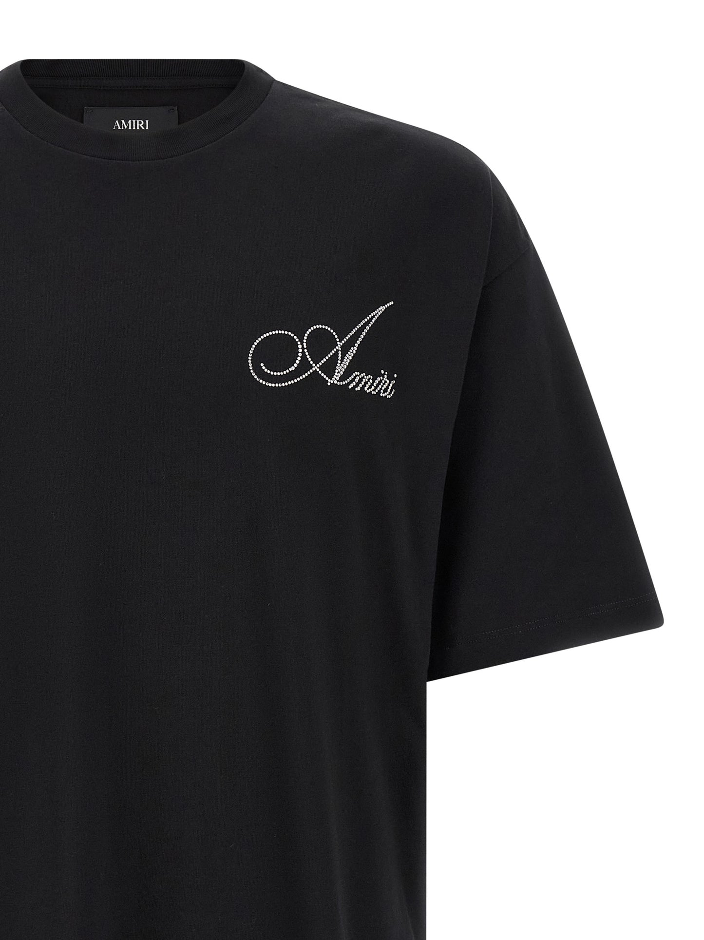 Amiri Black Cotton T-Shirt