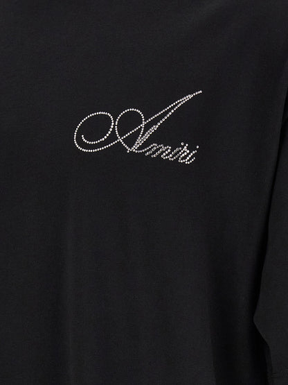 Amiri Black Cotton T-Shirt