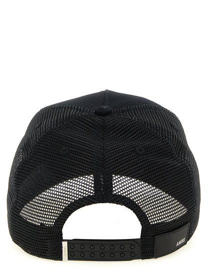 Amiri Black Cotton Cap (Baseball Hat)
