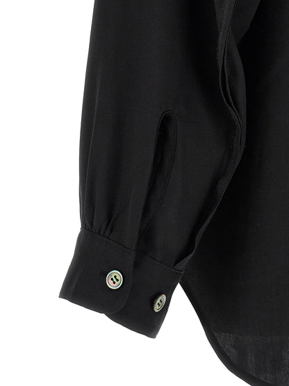 Undercover Black Rayon Blouse