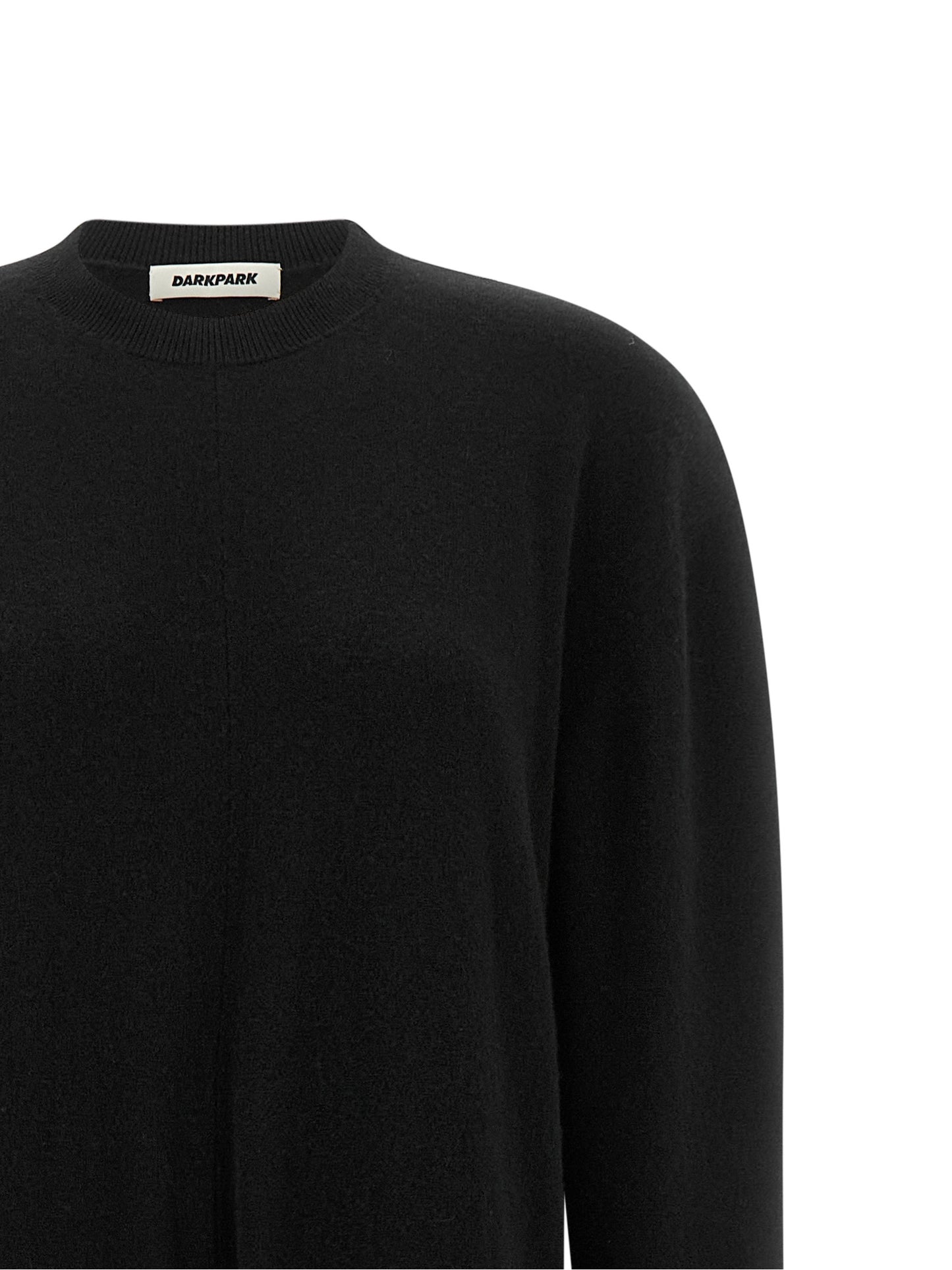 Darkpark Black Merino Wool Sweatshirt