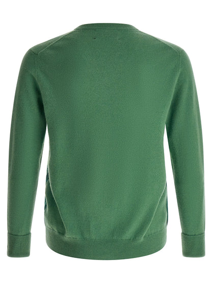 Ballantyne Bicolor Cashmere Cardigan