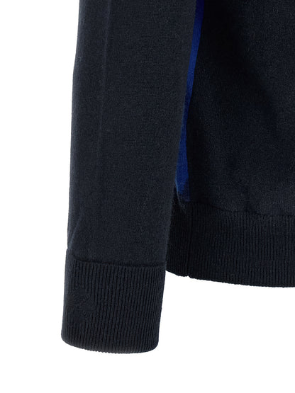 Ballantyne Blue Cashmere Cardigan