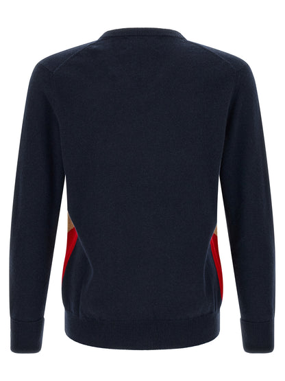 Ballantyne Blue Cashmere Cardigan