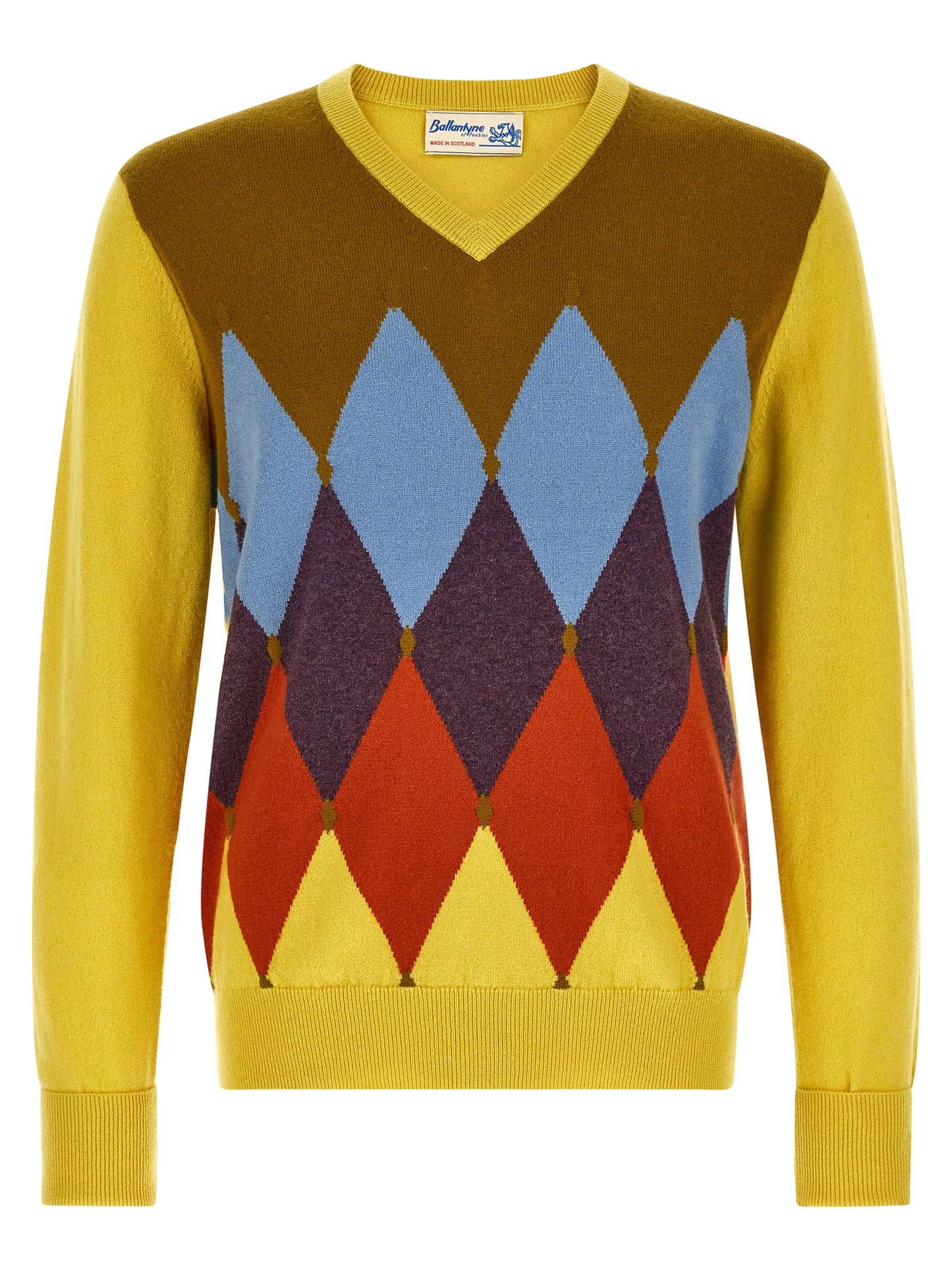Ballantyne Multicolor Cashmere Cardigan