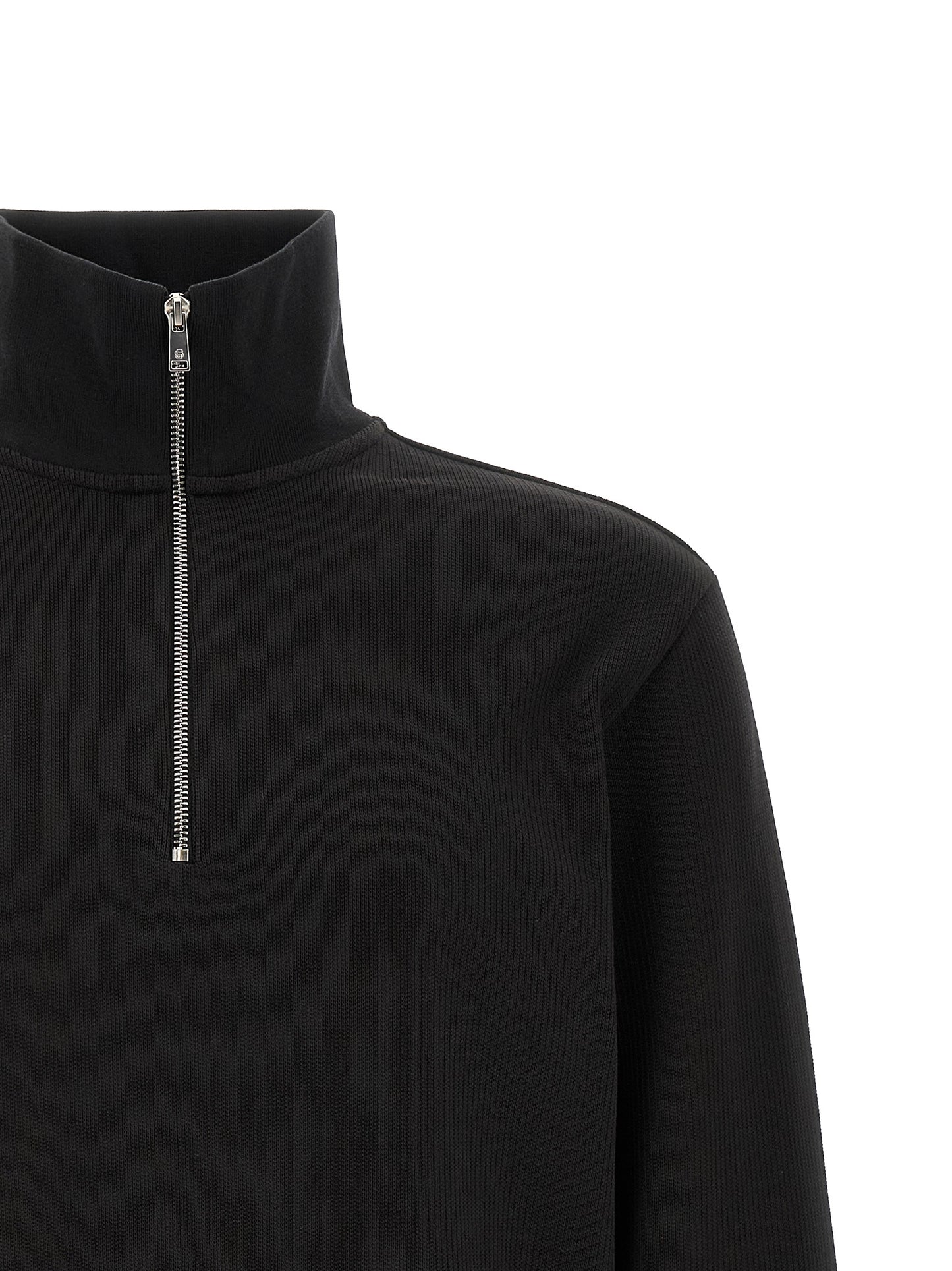 Hugo Boss Black Cotton Sweatshirt