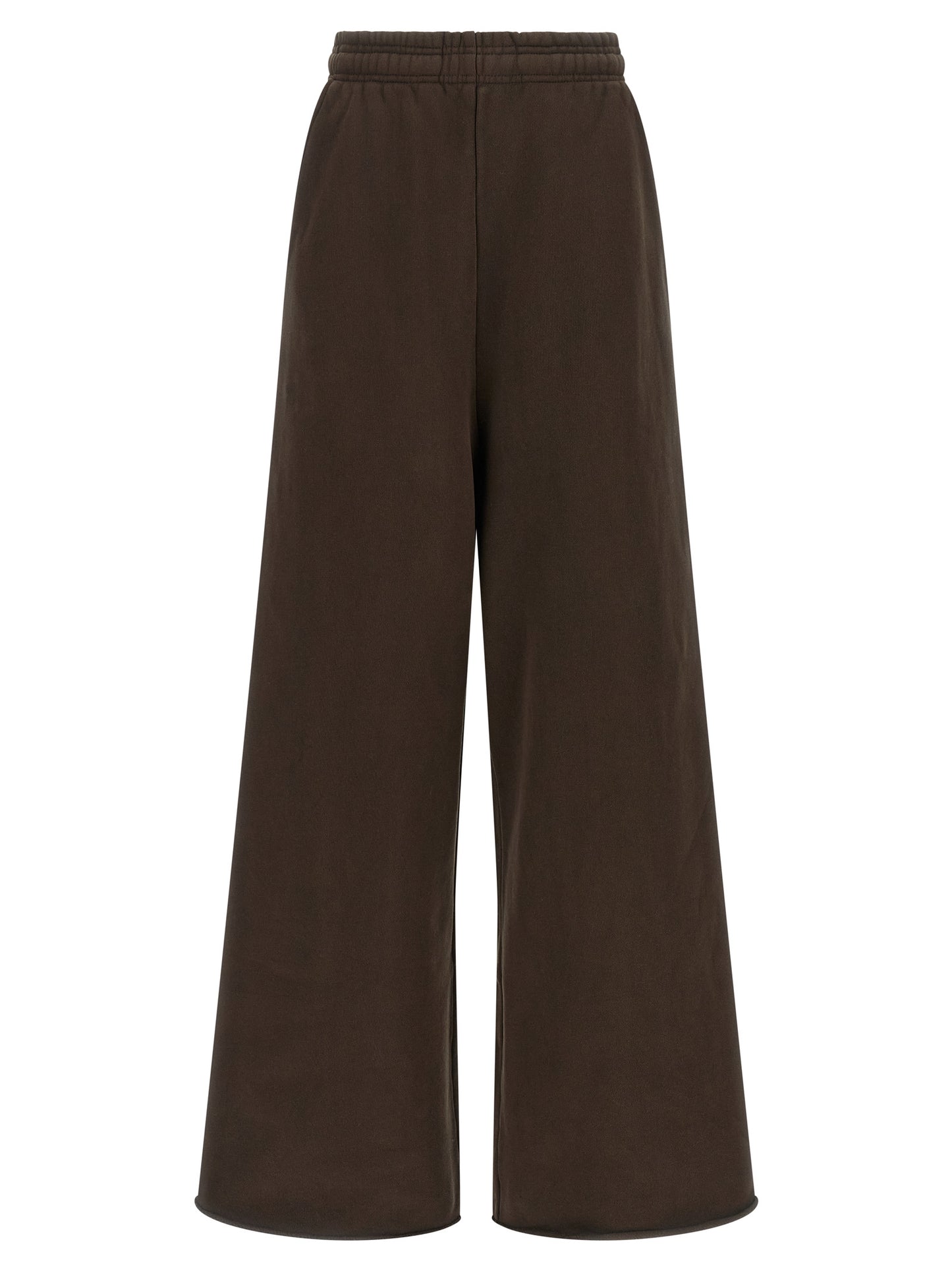 Entire Studios Brown Cotton Joggers (Workout Pants)