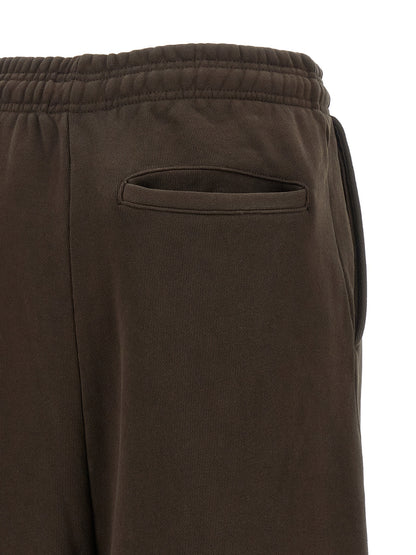 Entire Studios Brown Cotton Joggers (Workout Pants)