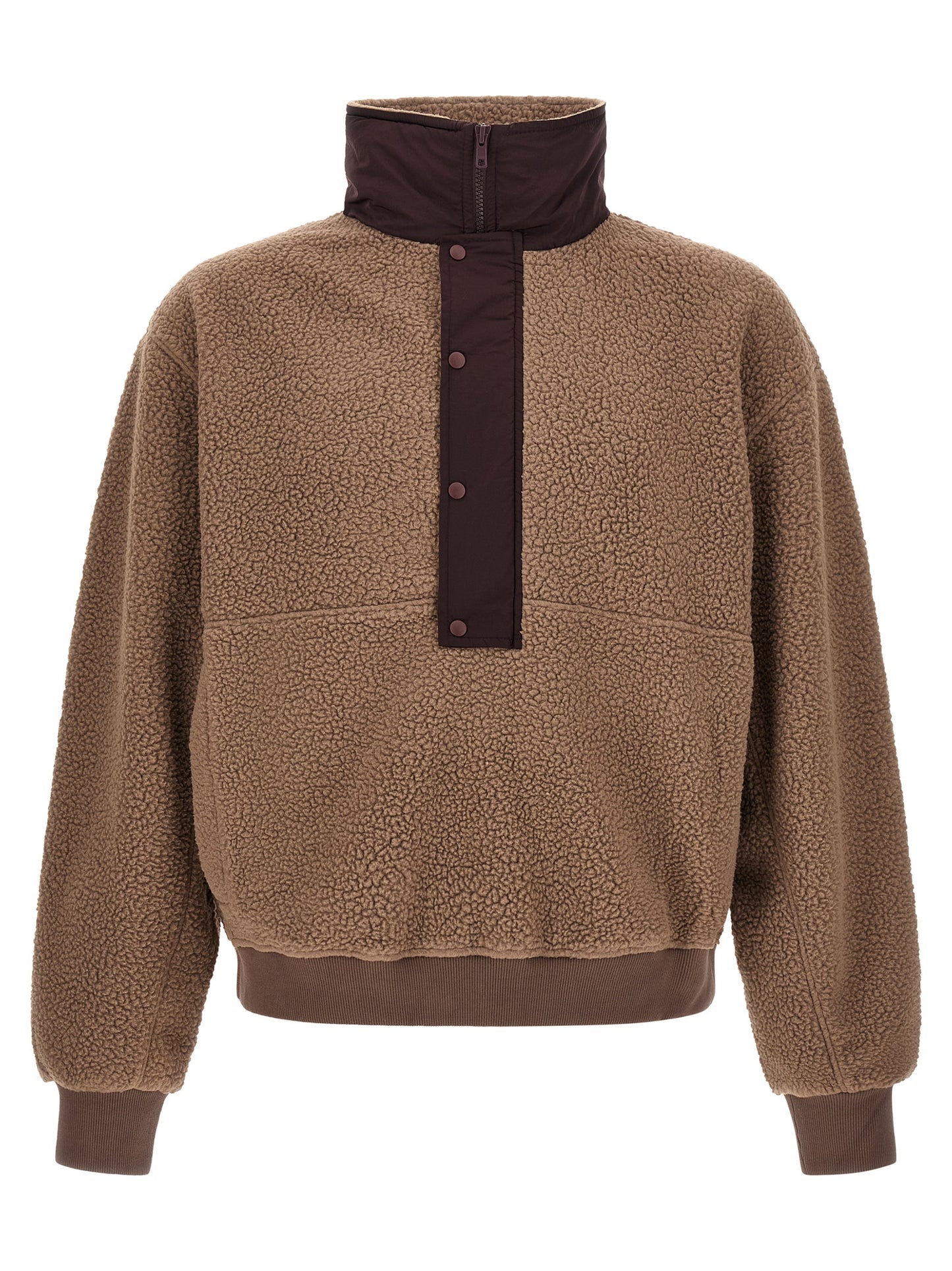 Entire Studios Brown Polyester Sweatshirt