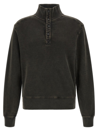 Entire Studios Black Cotton Cardigan