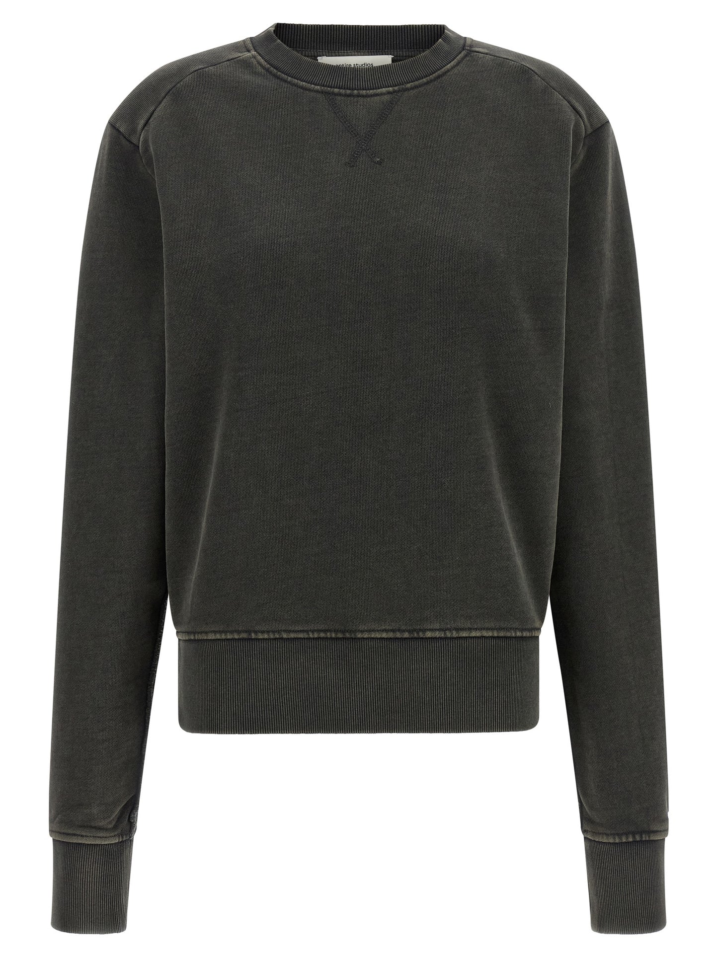 Entire Studios Black Cotton Sweatshirt