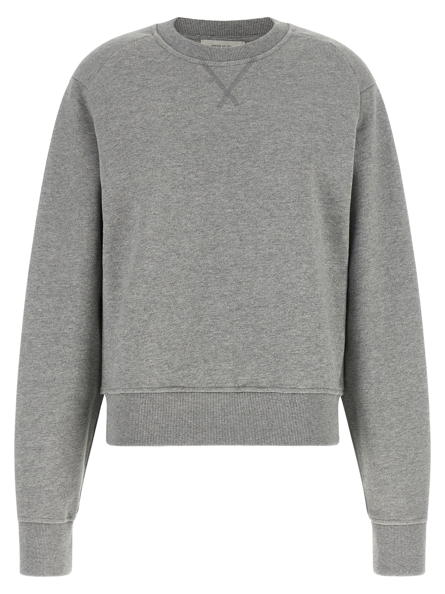 Entire Studios Gray Cotton Sweatshirt