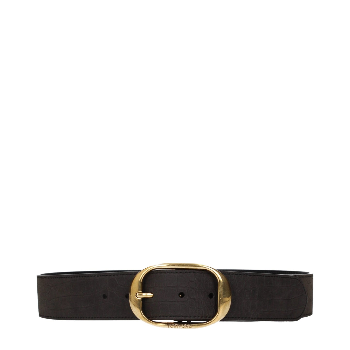 Tom Ford Brown Leather Regular Belt