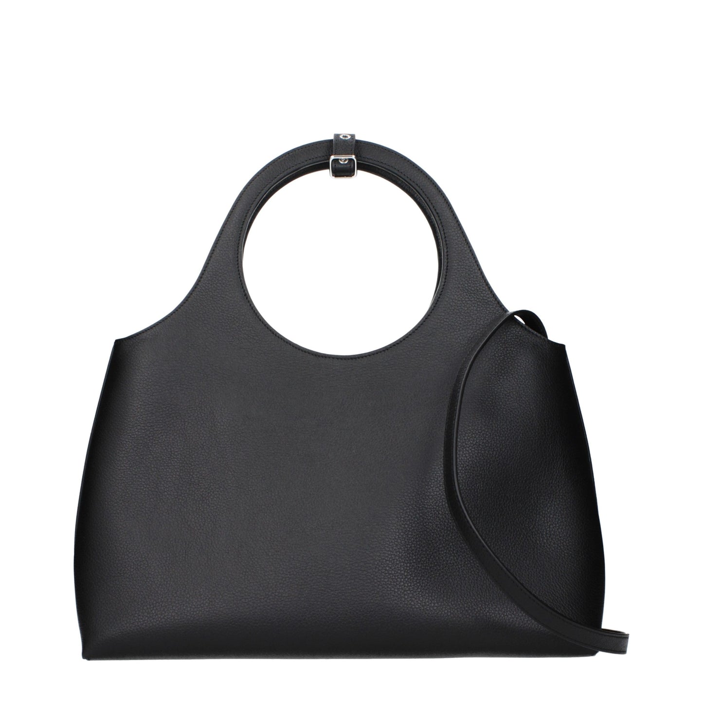 Courrèges Black Leather Handbag