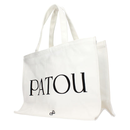 Patou White Fabric Handbag