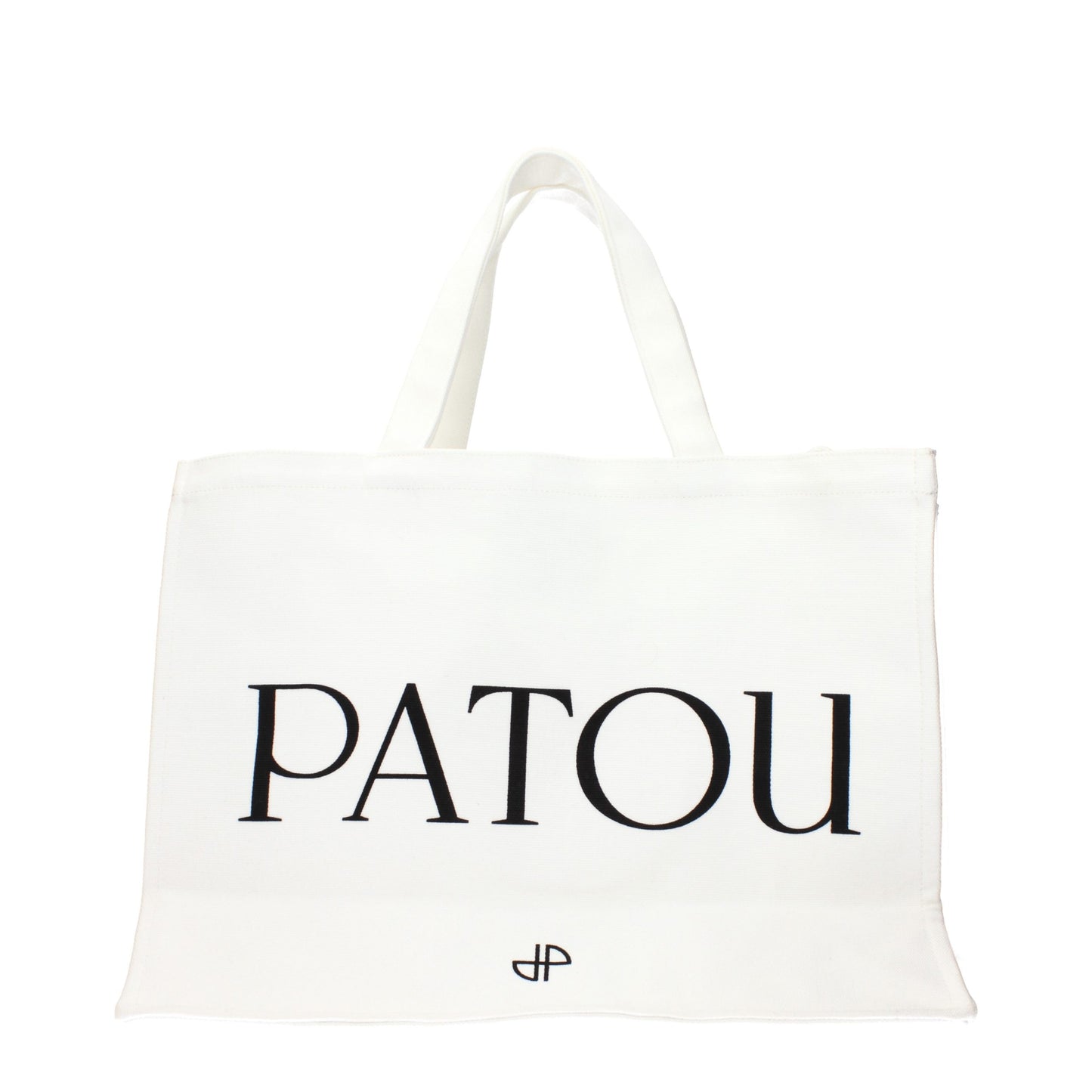 Patou White Fabric Handbag