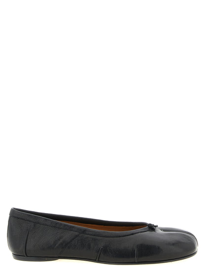 Maison Margiela Black Lamb Leather Ballet Flats