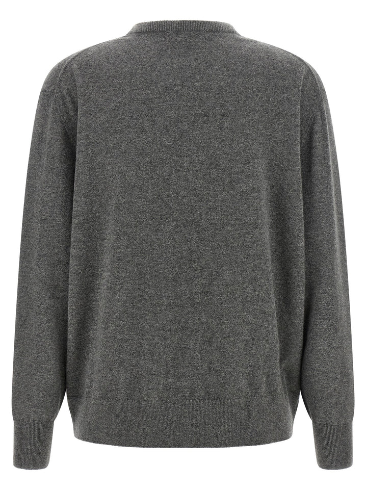 Dries Van Noten Gray Cashmere Cardigan