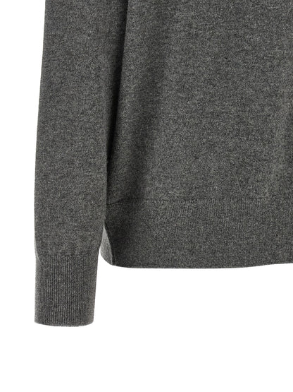 Dries Van Noten Gray Cashmere Cardigan