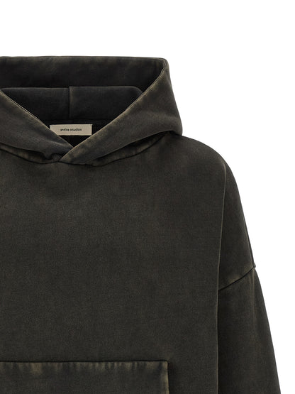 Entire Studios Black Cotton Sweatshirt