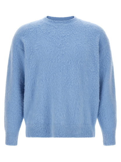 Roberto Collina Blue Cotton Cardigan