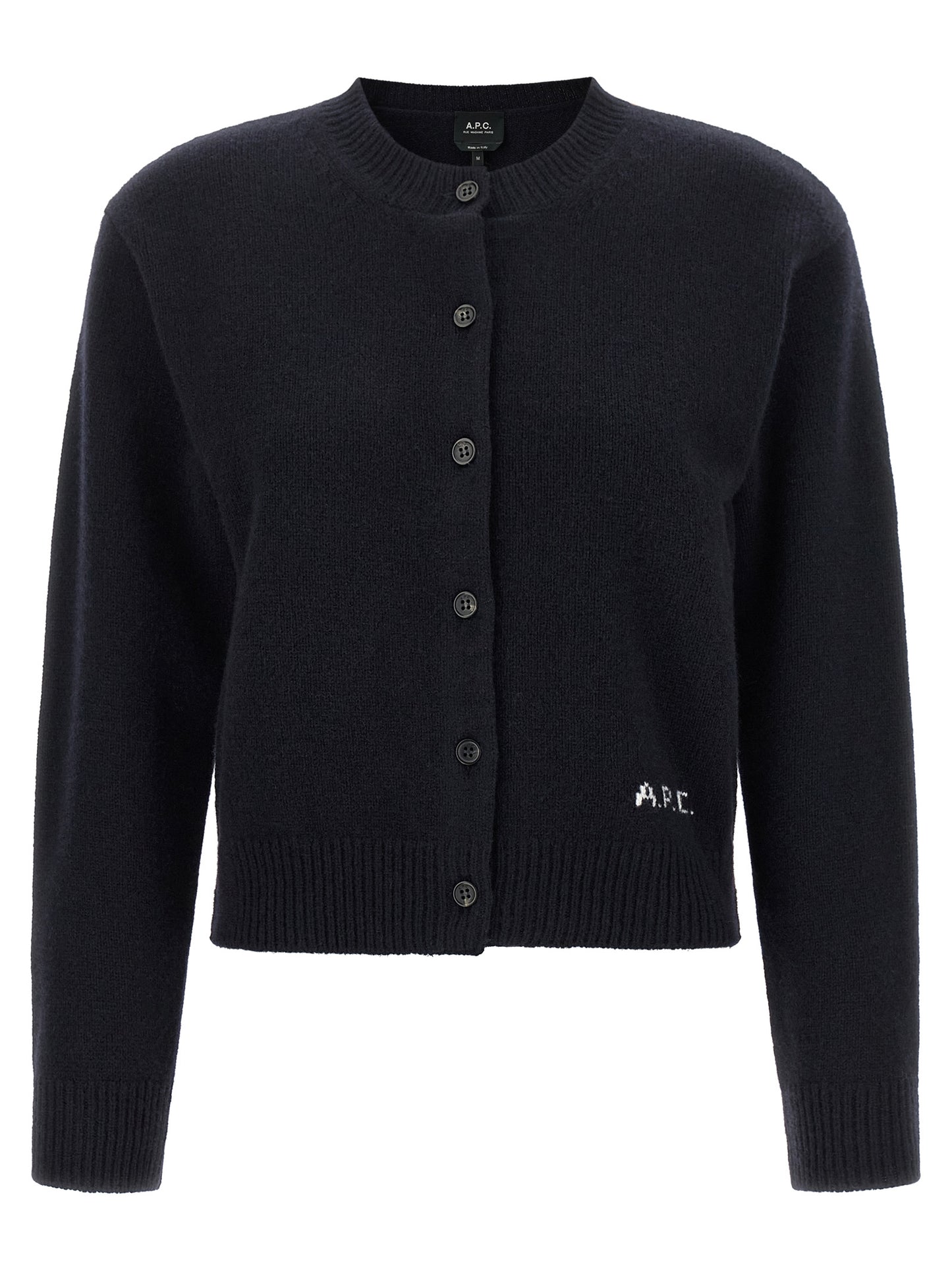 A.P.C. Blue Wool Cardigan